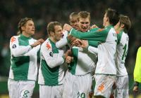 Fussball UEFA Pokal: Bremen - Ajax
