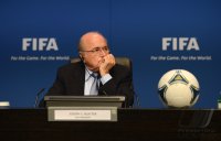 Fussball  International: FIFA Praesident Joseph S. Blatter (Schweiz)