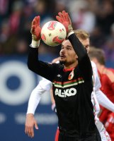 Fussball 1. Bundesliga, Saison 2012/2013:  Torwart Mohamed Amsif (FC Augsburg)