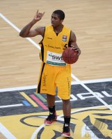 Basketball 1. Bundesliga 2012/2013:  Walter Tigers Tuebingen -Neckar Riesen Ludwigsburg