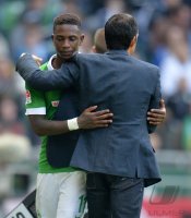 Fussball, 1. Bundesliga  Saison 2013/2014: SV Werder Bremen - Hertha BSC Berlin