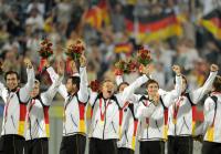 HOCKEY  Olympia 2008  Peking  Finale Deutschland - Spanien