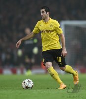 Fussball CHL  Saison 2014/2015: Arsenal London - Borussia Dortmund