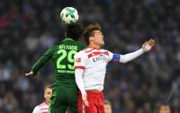 Fussball Bundesliga Saison 17/18: Hamburger SV - SV Werder Bremen