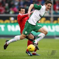 Fussball 1. Bundesliga: Wolfsburg - Hamburg