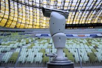 Fussball International EM 2012 : Uebersicht der PGE Arena , EM Stadion von Danzig