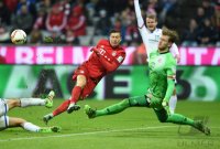 Fussball 1. Bundesliga Saison 15/16: FC Bayern Muenchen - 1. FSV Mainz 05