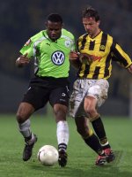 Fussball  1. Bundesliga  2000/2001: VfL Wolfsburg - Borussia Dortmund