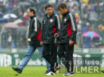 Fussball 1. Bundesliga: Gladbach - Leverkusen, enttaeuschte Lev