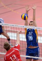 Volleyball  1. Bundesliga  13/14:  TV Rottenburg - VfB Friedrichshafen