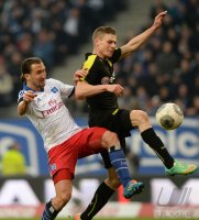 Fussball, 1. Bundesliga  Saison 2013/2014: Hamburger SV - Borussia Dortmund