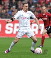 Fussball 1. Bundesliga  Saison 2010/2011: Franck Ribery (FC Bayern Muenchen)