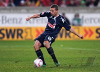 Fussball 1. Bundesliga : ELFMETER TOR zum 0:1 von Lukas Podolski (1. FC Koeln)