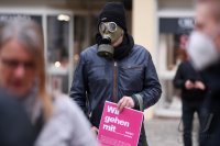 Kundgebung / Demo von Gewerbetreibenden in Rottenburg