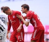 Fussball 1. Bundesliga Saison 19/20: FC Bayern Muenchen - SC Freiburg