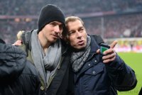 FUSSBALL DFB POKAL  Saison 2012/2013:  FC Bayern Muenchen - Borussia Dortmund