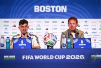 Fussball WM 2026 Deutschland -  Paraguay, Pressekonferenz,