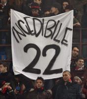 FUSSBALL SERIE A: FANPLAKATE fuer KAKA (AC Mailand)