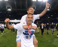 FUSSBALL Coppa Italia Finale 2013/2014: AC Florenz - SSC Neapel