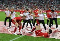 Fussball International Audi Cup 2013: Halbzeitshow, Audi Freestyler