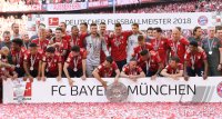 Fussball 1. Bundesliga Saison 17/18: Meister FC Bayern Muenchen