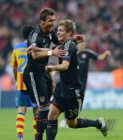 Fussball CHL  Saison 12/13: JUBEL Toni Kroos (FC Bayern Muenchen)