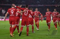 Fussball  1.Bundesliga   Saison 17/18: FC Bayern Muenchen - RB Leipzig