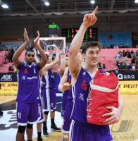 Basketball 1. Bundesliga 16/17 Hauptrunde: Walter Tigers Tuebingen - BG Goettingen