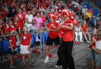 Fussball Frauen Euro 2025  Eroeffnungsspiel: Schweiz - Norwegen