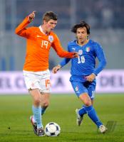 Fussball Nationalmannschaft :  Freundschaftsspiel , Italien - Niederlande