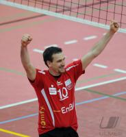 Volleyball  1. Bundesliga  09/10:  ENBW TV Rottenburg - RWE Volleys Bottrop