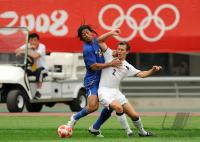FUSSBALL  Olympia 2008   Vorrunde  Maenner   Neuseeland - Brasilien