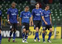 Fussball Ligapokal: Bremen - Hamburg