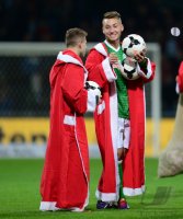 Fussball, 1. Bundesliga  Saison 2013/2014: SV Werder Bremen - Bayer 04 Leverkusen