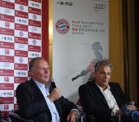 Fussball Audi Football Summer Tour China 2015 FC Bayern Muenchen