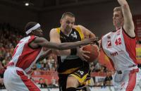 Basketball 1. Bundesliga  08/09  Walter Tigers Tuebingen  -  Paderborn Baskets