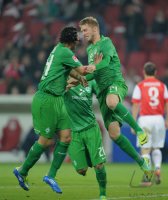 Fussball 1. Bundesliga  Saison 2011/2012:  1.FSV Mainz 05 - SV Werder Bremen