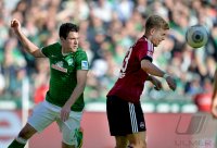 Fussball Saison 1. Bundesliga  Saison 2013/2014: SV Werder Bremen - 1. FC Nuernberg