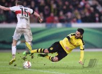 Fussball DFB Pokal Viertelfinale 15/16: VfB Stuttgart - Borussia Dortmund