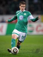 FUSSBALL, 1. BUNDESLIGA, 16. Spieltag: Wolfsburg, PEKARIK Einzelaktion