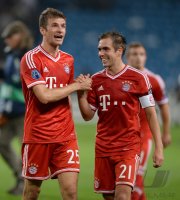 Fussball CHL  Saison 2013/2014:  Manchester City - FC Bayern Muenchen
