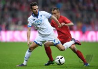Fussball 1. Bundesliga Saison 2016/2017: FC Bayern Muenchen - TSG 1899 Hoffenheim