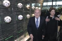 FIFA Praesident Joseph S. Blatter (Schweiz) trifft Praesidentin Dilma Rousseff (Brasilien)