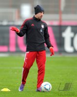Fussball 1. Bundesliga: Training beim FC Bayern Muenchen