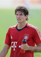 Fussball 1. Bundesliga 2010/2011 Trainingslager FC Bayern Muenchen : Mario Gomez