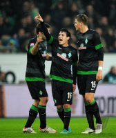 Fussball 1. Bundesliga Saison 12/13: VfL Wolfsburg - SV Werder Bremen