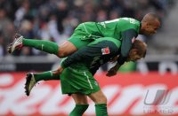 Fussball: 1. Bundesliga Saison 2010/2011: Moenchengladbach - Bremen