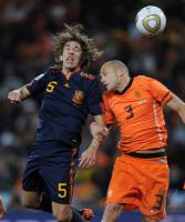 FUSSBALL WM 2010  FINALE:  Holland - Spanien