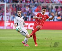 Fussball 1. Bundesliga Saison 17/18: FC Bayern Muenchen - SC Freiburg