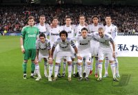 Fussball: Champions League Achtelfinale, Saison 2010/2011: TEAMFOTO Real Madrid